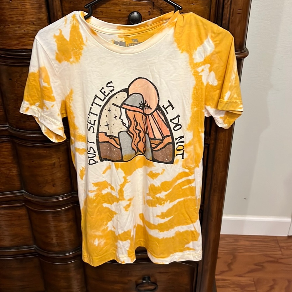 Tie-dyed shirt.  Size small